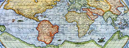 Ortelius World Map 1572